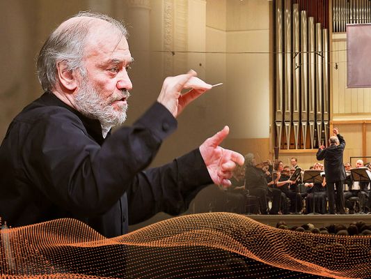 Валерий Гергиев и объединенный оркестр