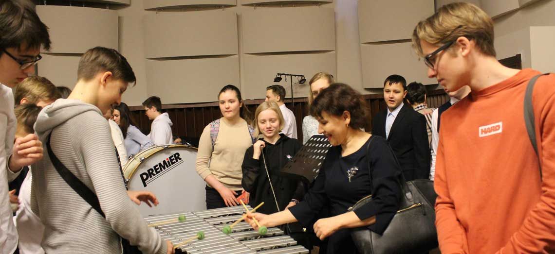 Гостями «Открытой филармонии» стали гимназисты