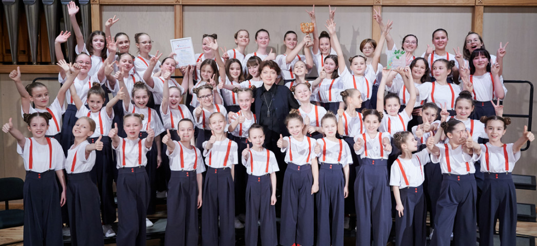 Средняя группа Джаз-хора Свердловской детской филармонии